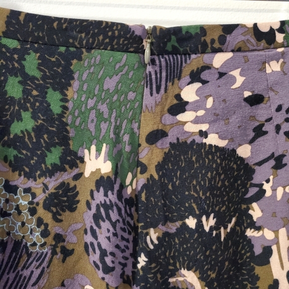 Boden - Tiered Print Skirt - Size 4 - Picture 4 of 11